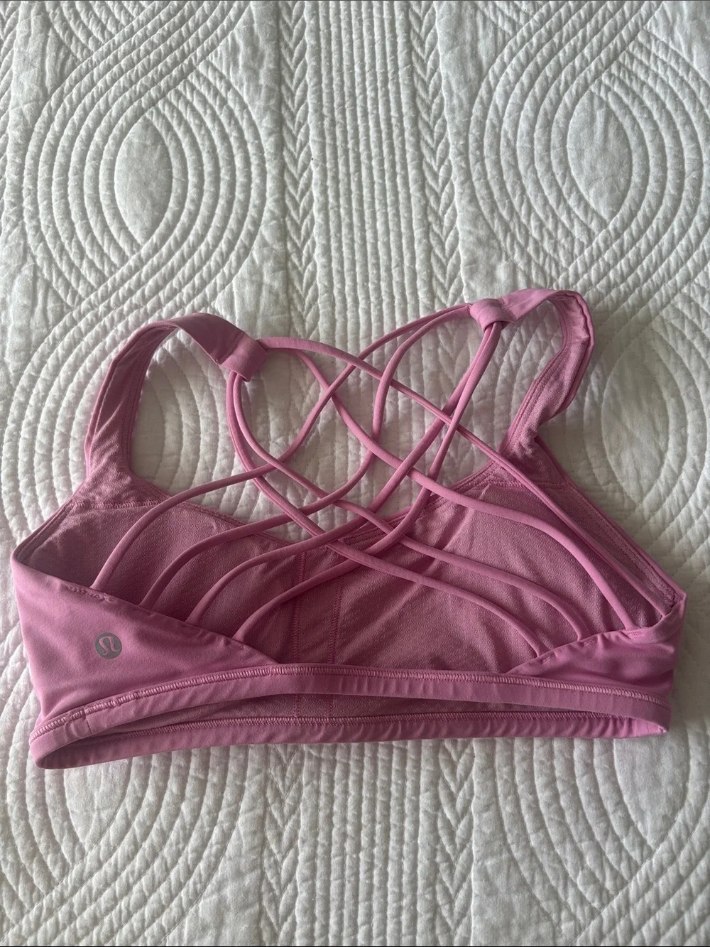 lululemon athletica Pink Strappy Sports Bra - Picture 2 of 4